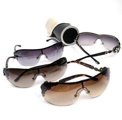 BVLGARI CRYSTAL FLOWER SUNGLASSES in Different Colors