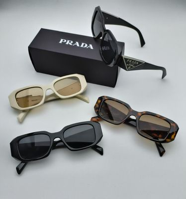 Prada Square Cut Sunglasses in Different Colors For Women's