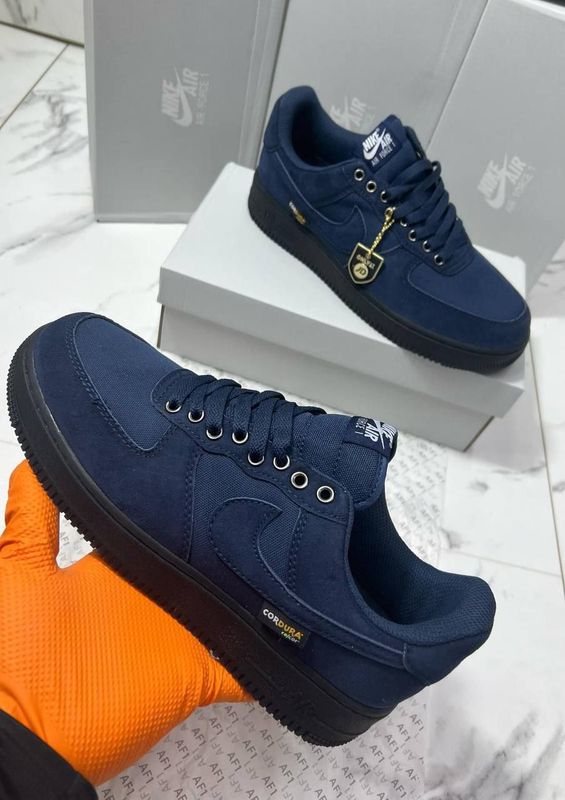 Nike Air Force 1 in Dark Blue Women's Trainers Nike Air Force 1 in Dark Blue Women's Trainers