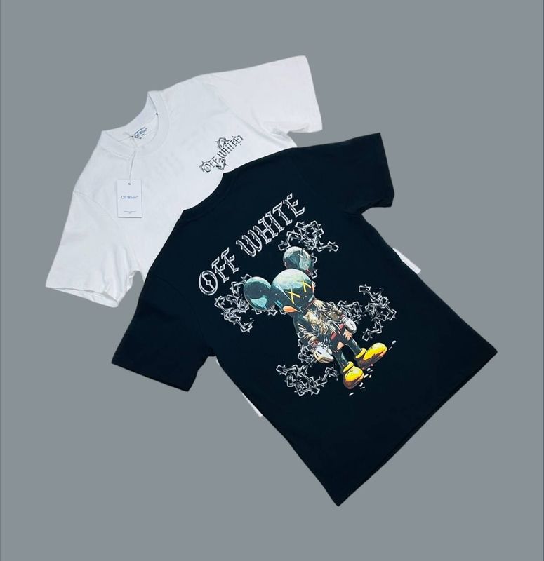Off-White Wag Wear T-Shirts For Men's in Different Colors