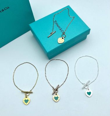 Tiffany & Co. Love Struck Heart Tag Necklaces For Women's in Different Colors