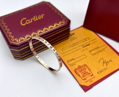 Cartier Bracelet in Rose Gold Color Cartier Bracelet in Rose Gold Color