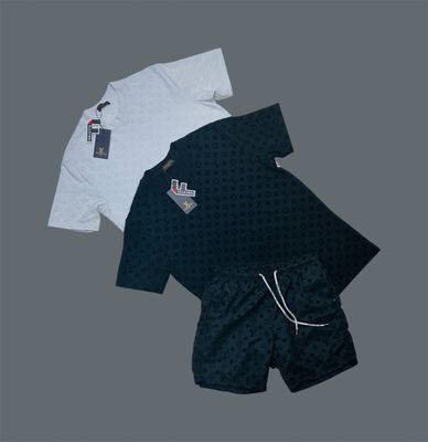 Louis Vuitton LV T-Shirts & Shorts Sets For Men's in 2 Colors