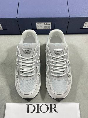 DIOR B30 GRAY MESH AND WHITE Men's Trainers DIOR B30 GRAY MESH AND WHITE Men's Trainers