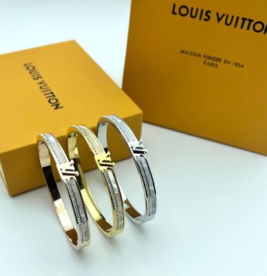 Louis Vuitton Bangles Logo Bracelets in Different Colors