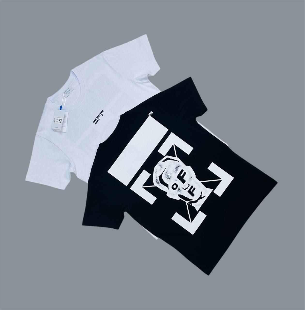 Off-White Logo Printed T-Shirts For Men's in 2 Colors