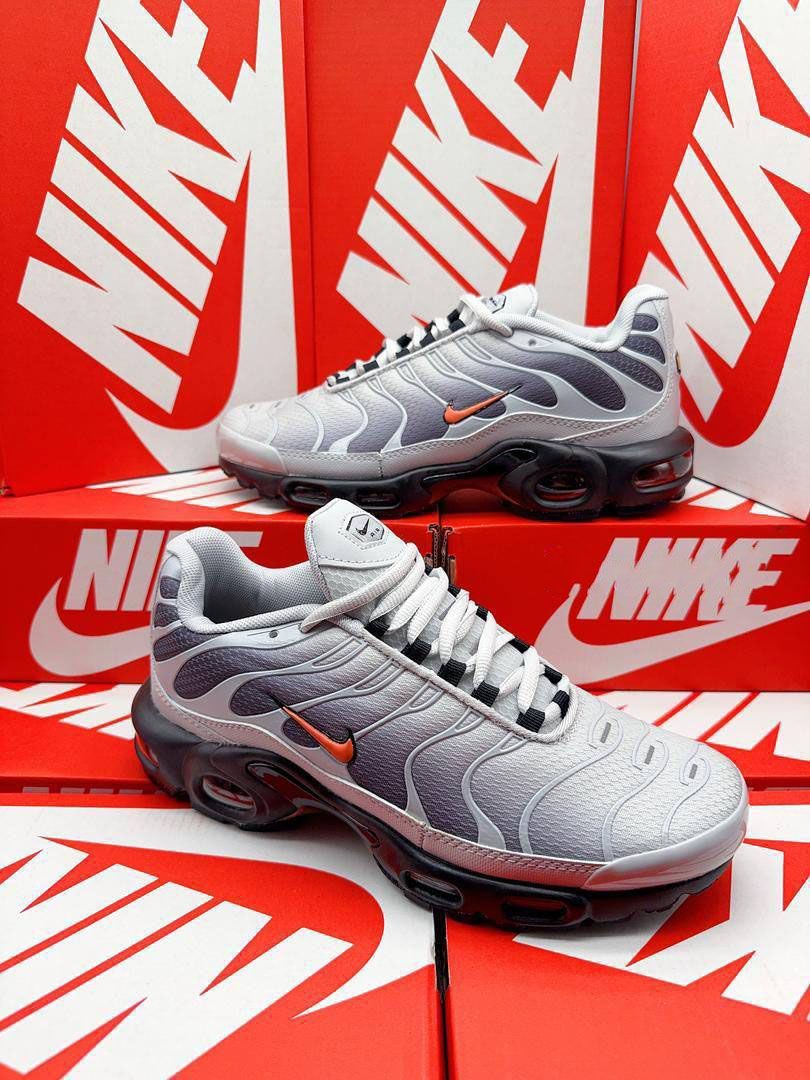 Nike TN Air Max Plus Wolf Grey Orange Men's Trainers