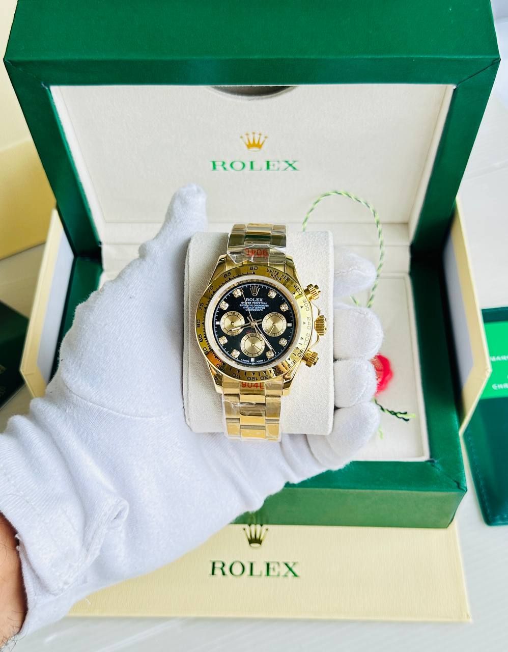 Rolex Daytona Black Dial Men's Watch