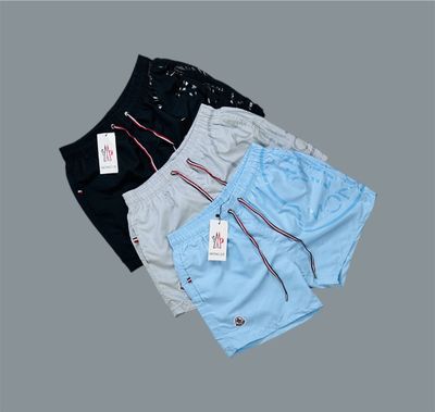 Moncler Logo Shell Swim Shorts For Men's in Different Colors
