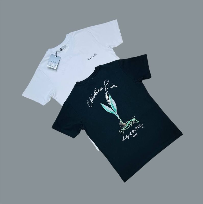 Dior Neptune Grass T-Shirts For Men's in 2 Colors Dior Neptune Grass T-Shirts For Men's in 2 Colors