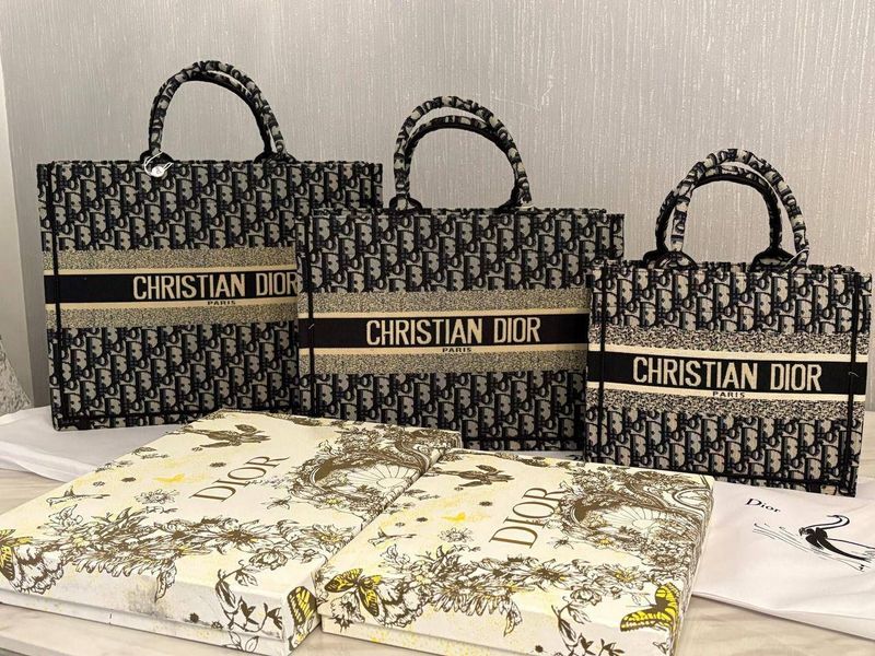 Christian Dior CD Book Tote Bag For Women's in Different Sizes