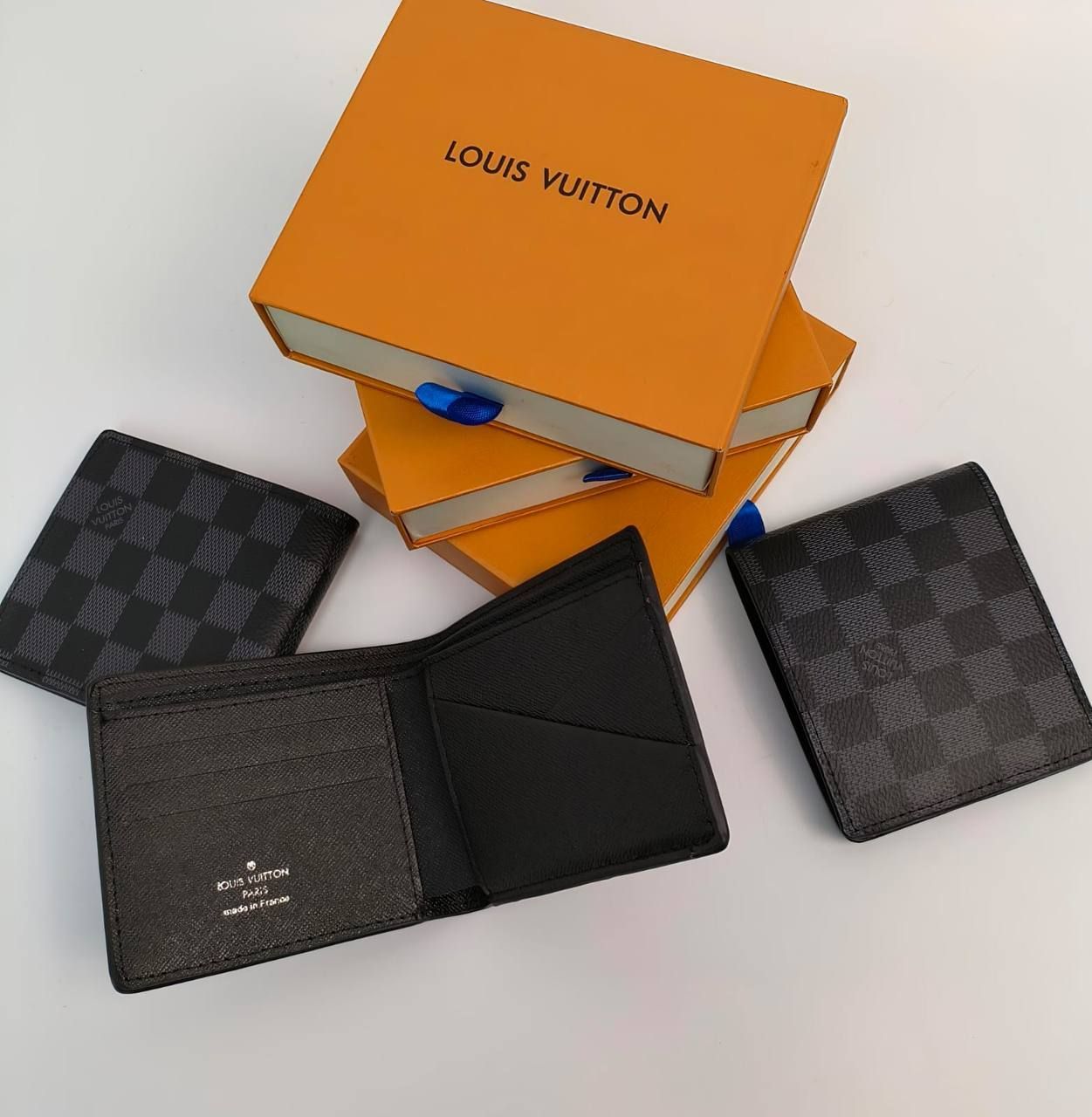 Louis Vuitton Damier Graphite Canvas Men's Wallets in 2 Colors