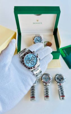 Rolex Cosmograph Daytona Platinum  Ice Blue Dial Men's Watch