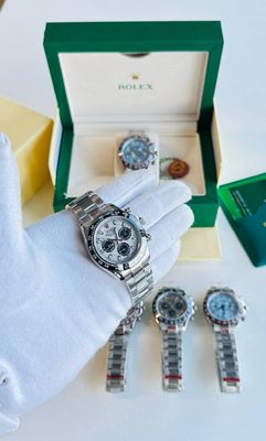 Rolex Cosmograph Daytona Stainless Steel Case White Dial Men's Watch