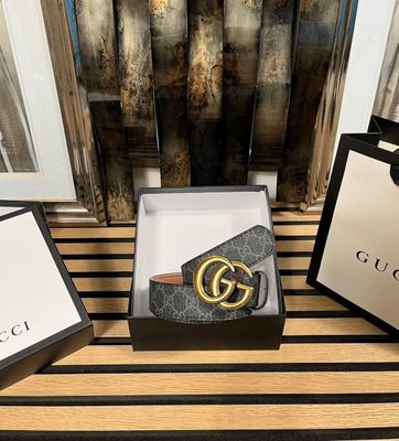 Gucci GG Marmont Reversible Mens Belt in 2 Different Colors
