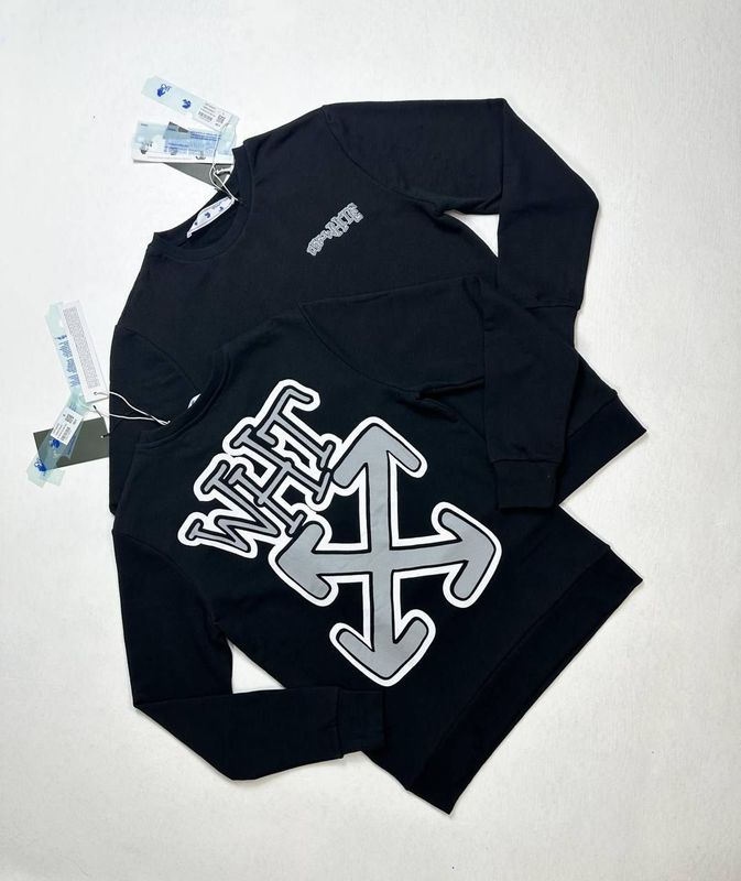 Off-White Carlos Arrow Black Jumper For Men's