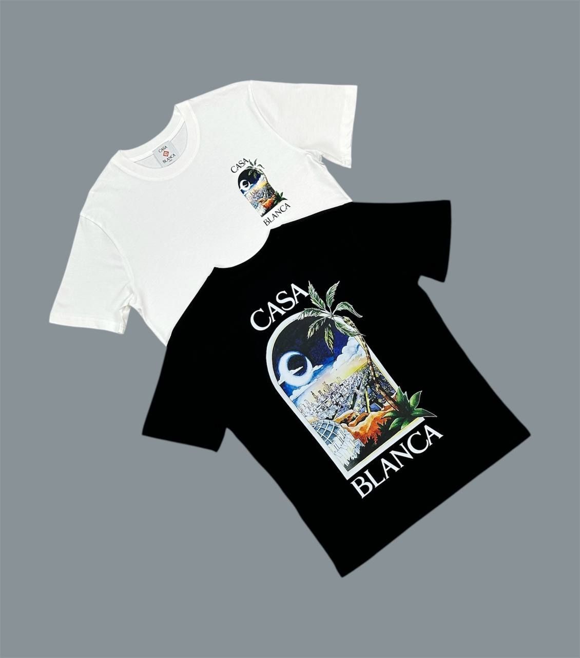 Casablanca La Night Printed T Shirts Men's in 2 Colors