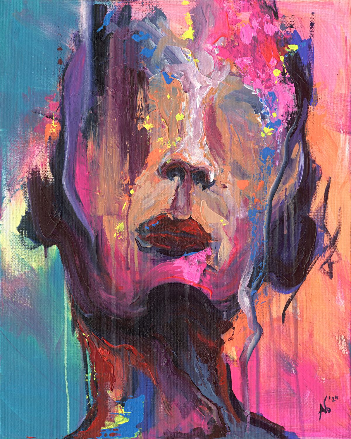 Print - hidden feelings II