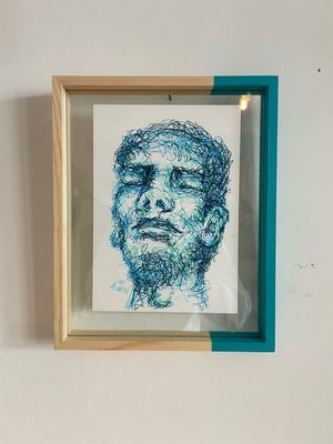 Sketch head blue