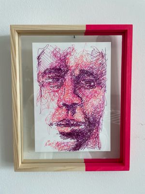 Framed sketch head