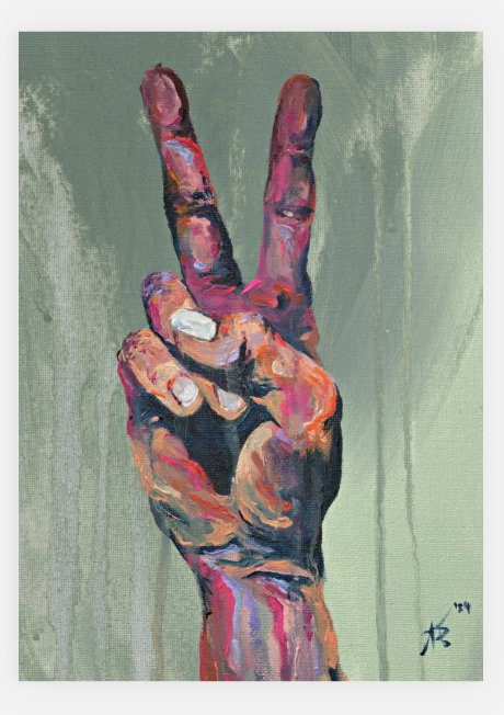 Sticker - "peace"