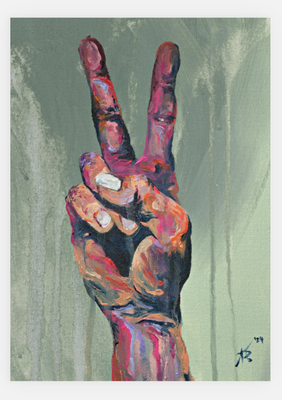 Sticker - "peace"