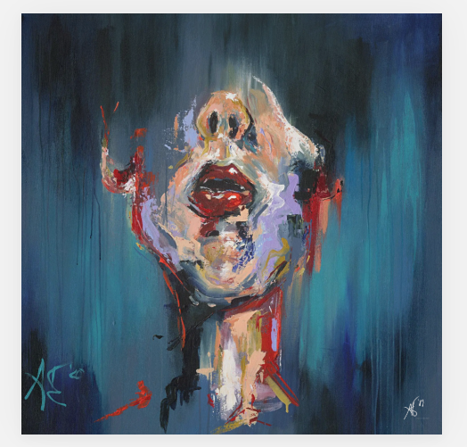 Sticker - "cold breath"