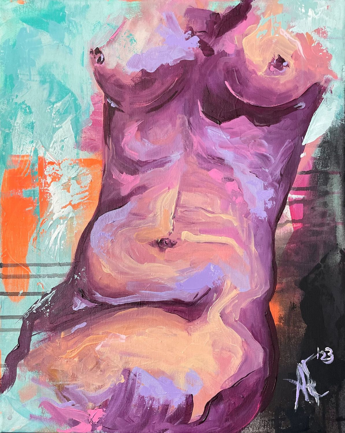 nameless nude painting
