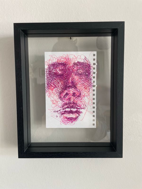 Sketch head pink