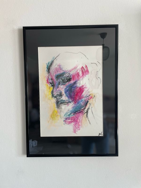 Pastellskizze head