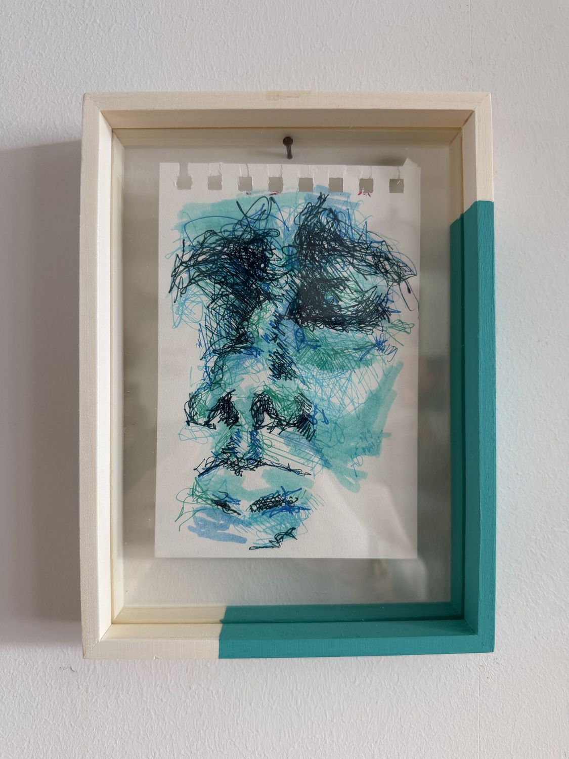 Sketch head turquoise