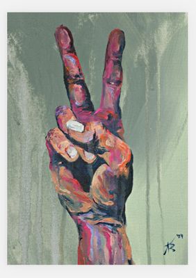 Sticker - "peace"