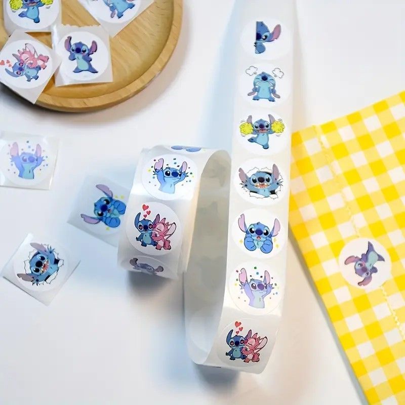 100 adesivi Stitch per scrapbooking