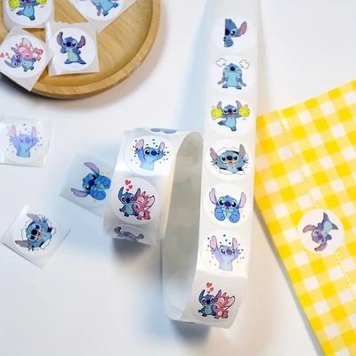 100 adesivi Stitch per scrapbooking