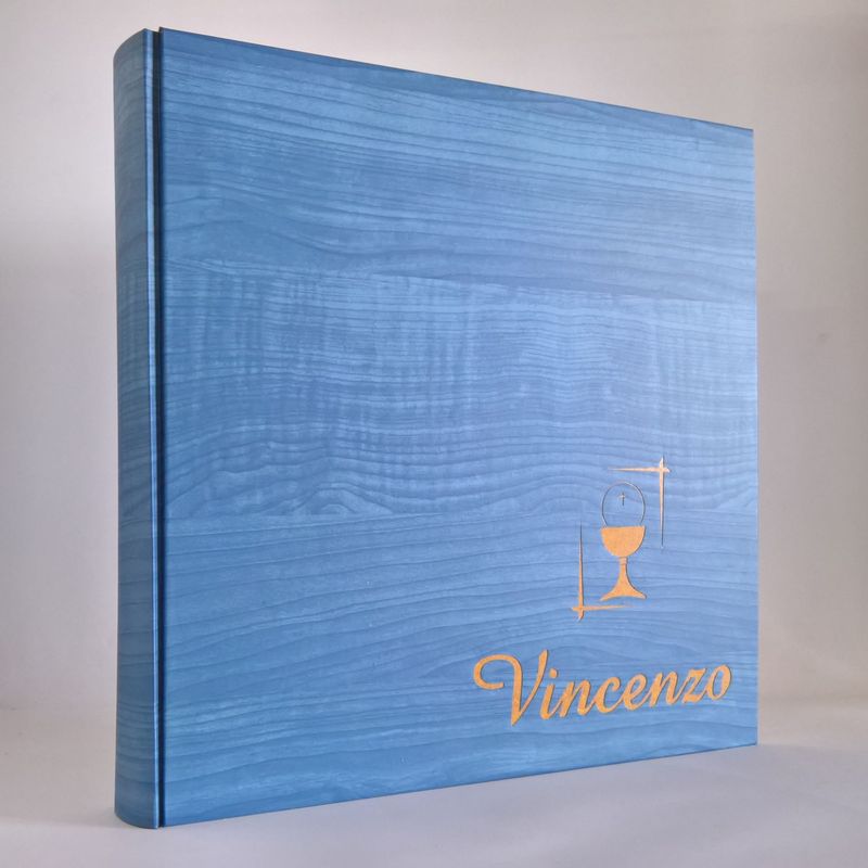 Album fotografico Comunione con calice e nome Album fotografico Comunione con calice e nome