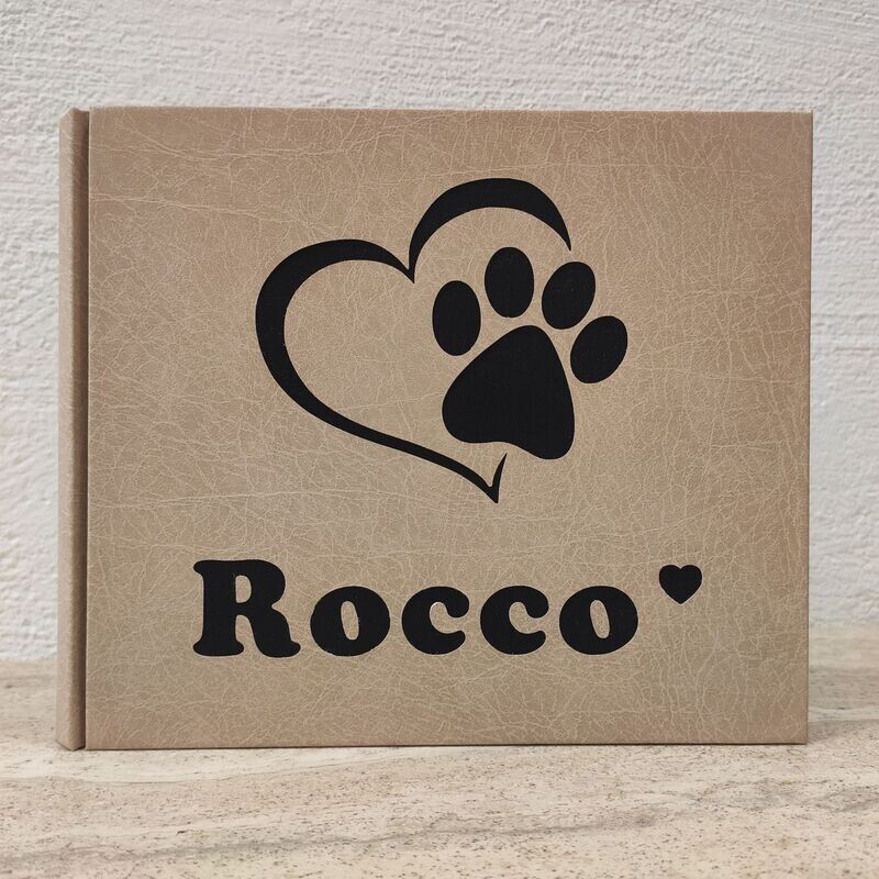 Album fotografico per il tuo gatto o animale domestico con nome