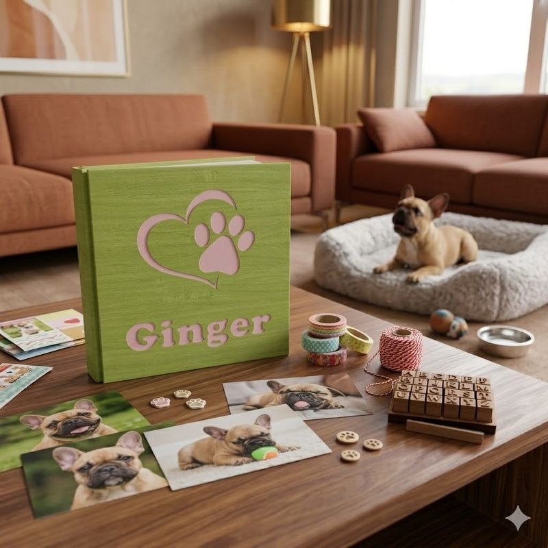 Album fotografico per il tuo gatto , cane, coniglio, pelosetto