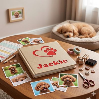 Album fotografico per il tuo cagnolino, gatto, coniglio, pelosetto