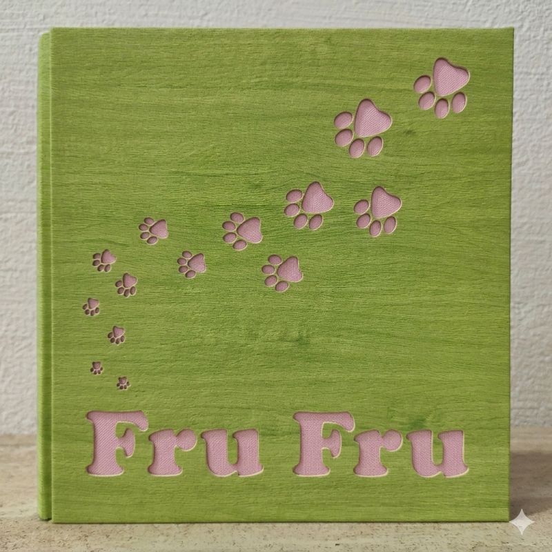 Album fotografico impronte fido + nome del tuo cagnolino, gatto, coniglio, cucciolo Album fotografico impronte fido + nome del tuo cagnolino, gatto, coniglio, cucciolo