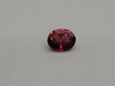 AFRICAN RUBY OVAL CUT .70 CTS