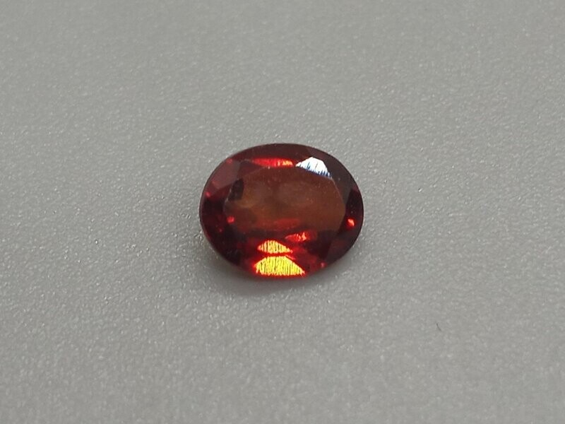 AFRICAN RUBY OVAL CUT .85 CTS