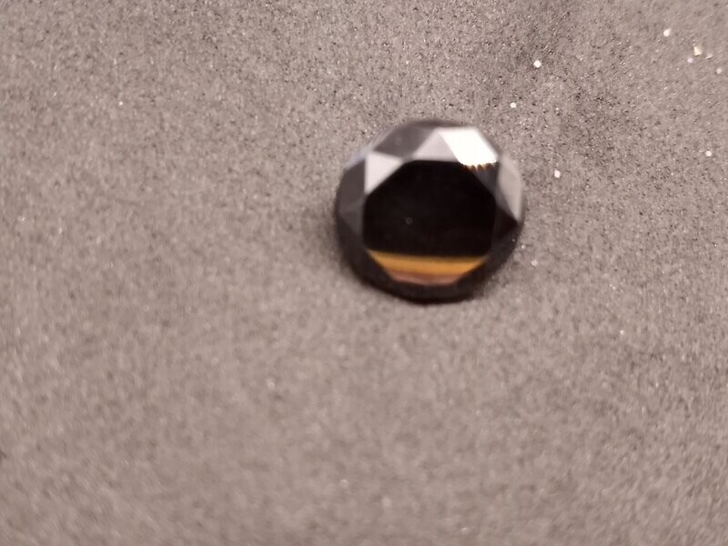 Natural Black Diamond Round Mixed Cut 5.15 Cts