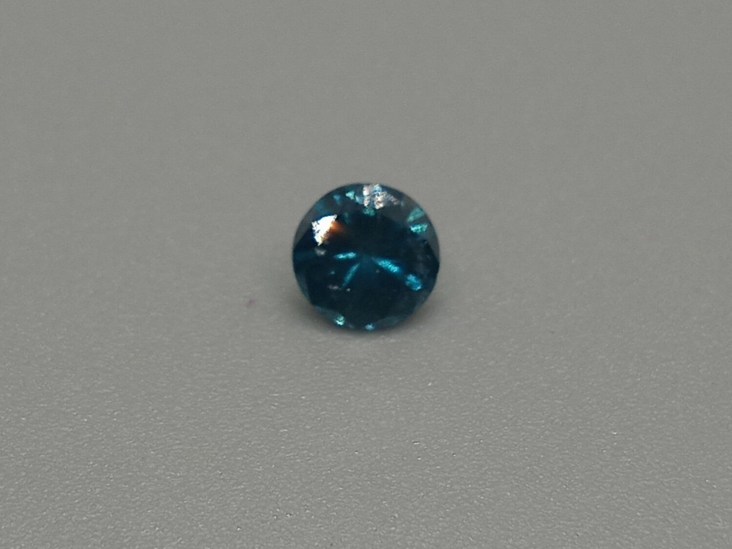 Blue Diamond Round .40 CTS