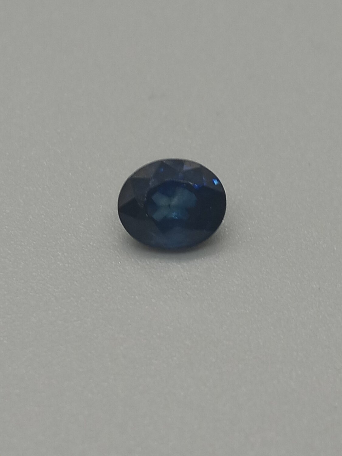 BLUE SAPPHIRE, OVAL CUT,  0.80 CTS