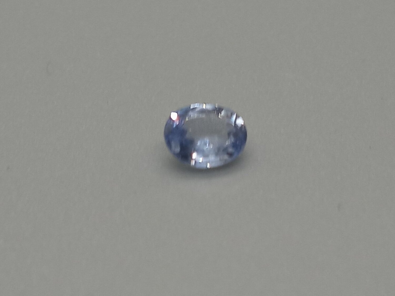 BLUE SAPPHIRE, OVAL CUT,  0.80 CTS