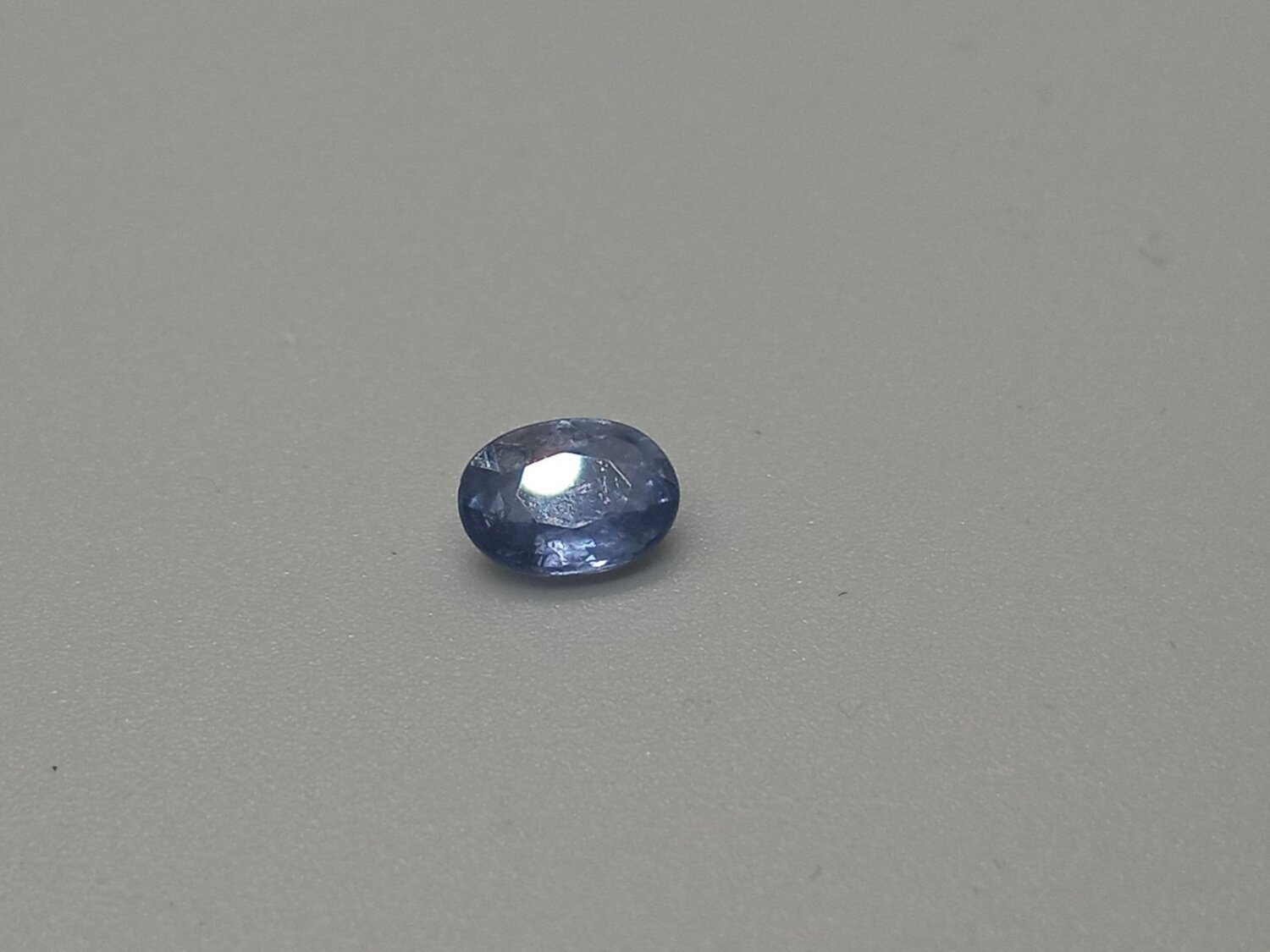 BLUE SAPPHIRE, OVAL CUT,  0.80 CTS