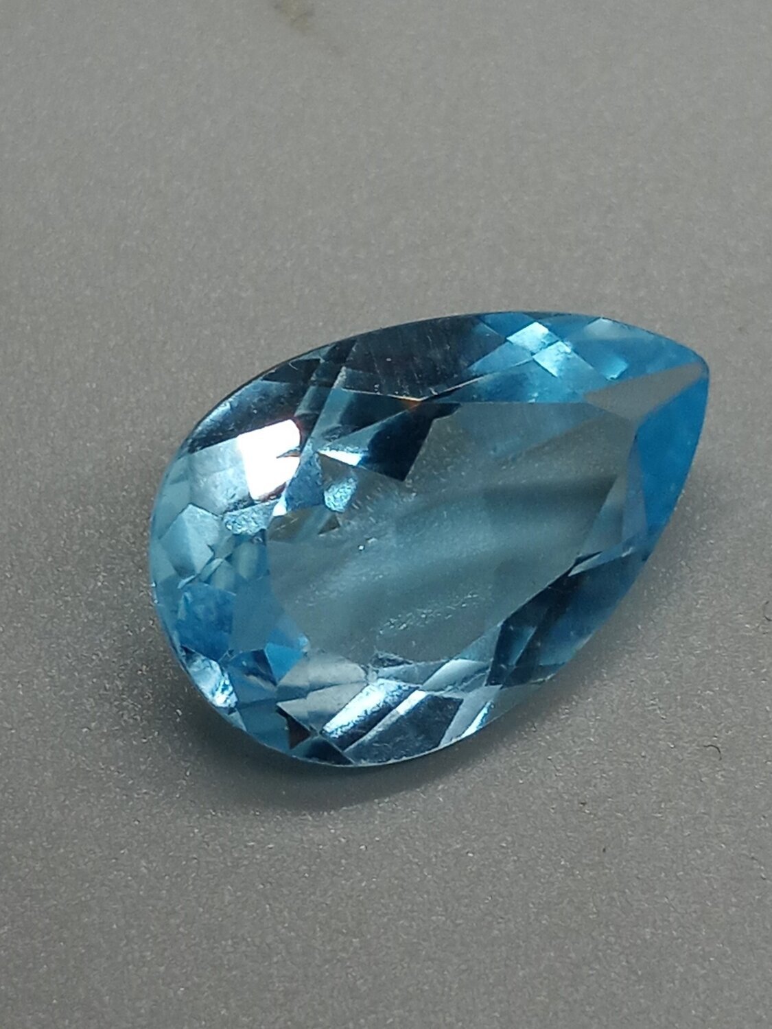 Blue Topaz, Pear Stone, 10.45ct, Loose
