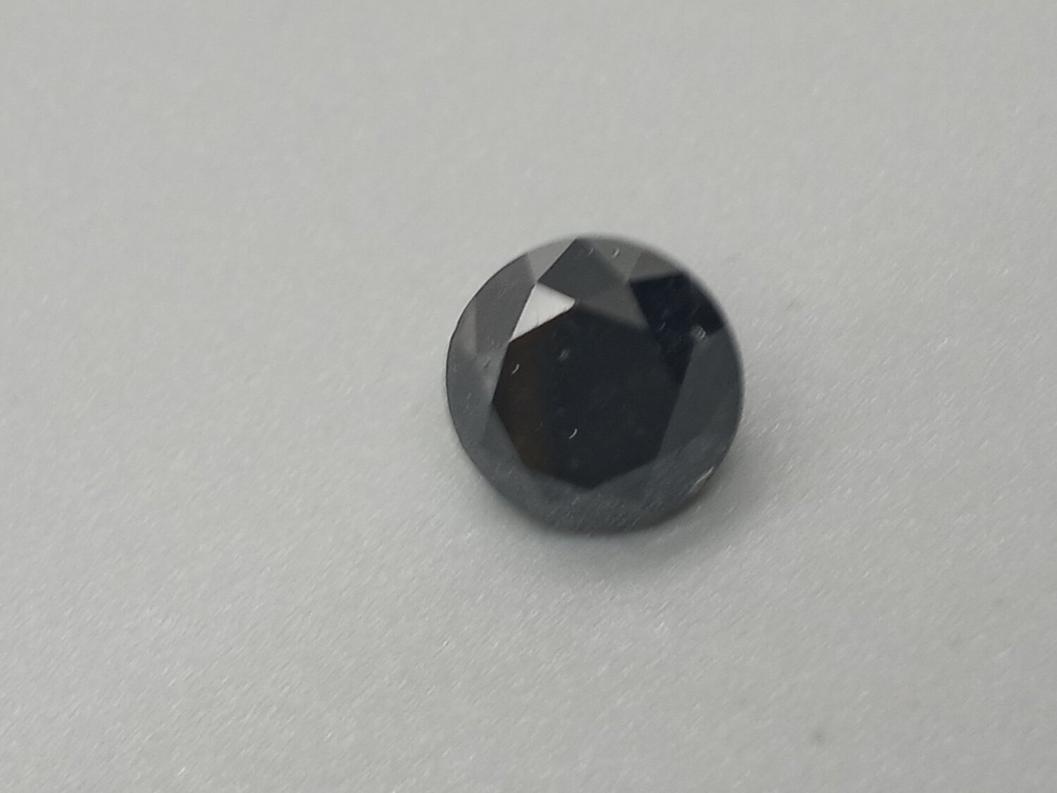 Natural Black Diamond, Round Cut, 1.65 CTS