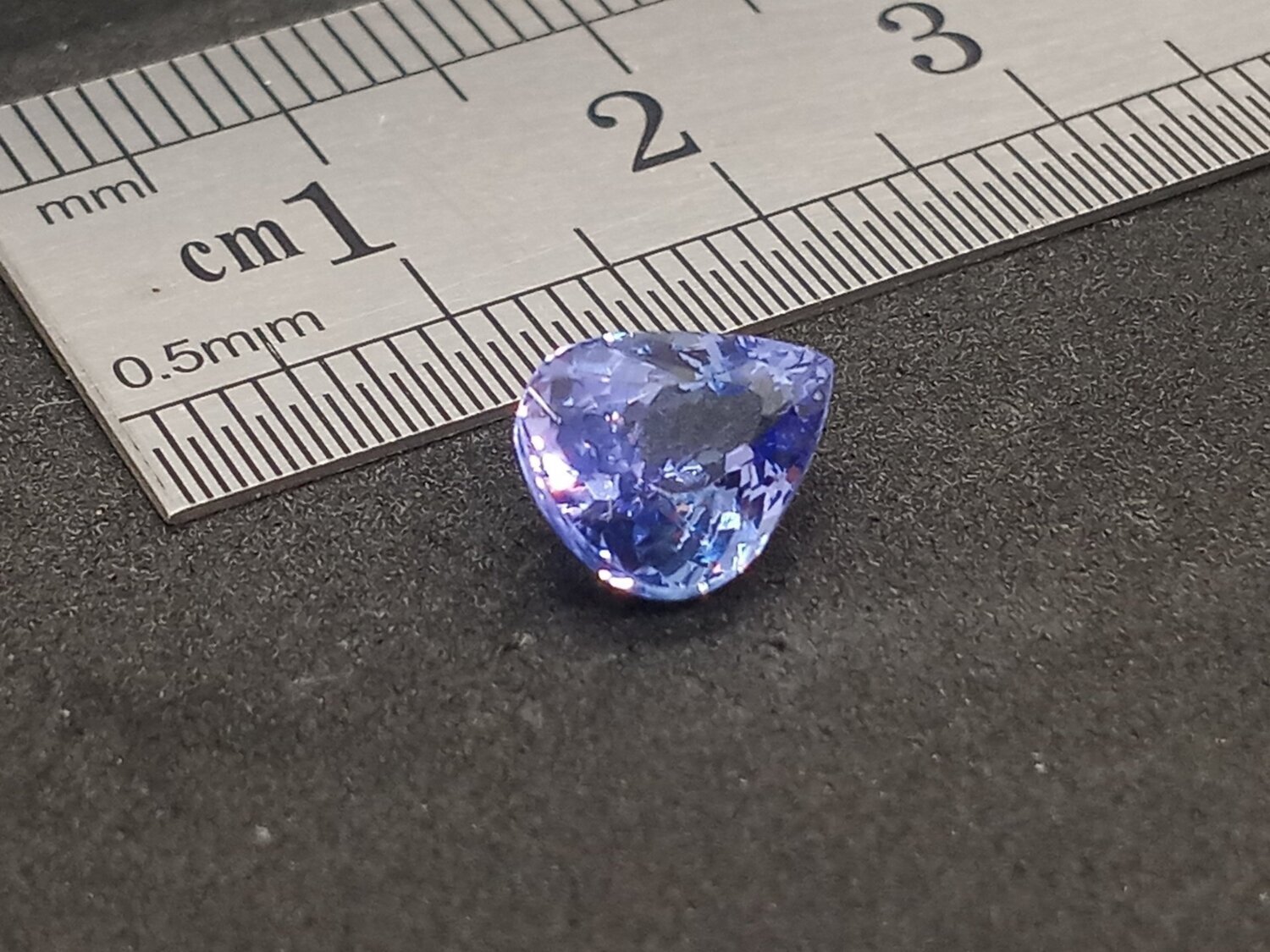 Tanzanite, Pear .85 CTS