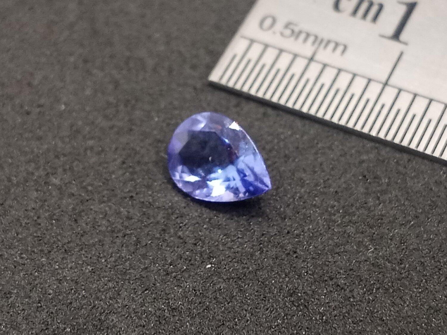 Tanzanite, Pear Cut, Loose 0.70 CTS